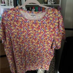Old Navy Multicolor Floral Top